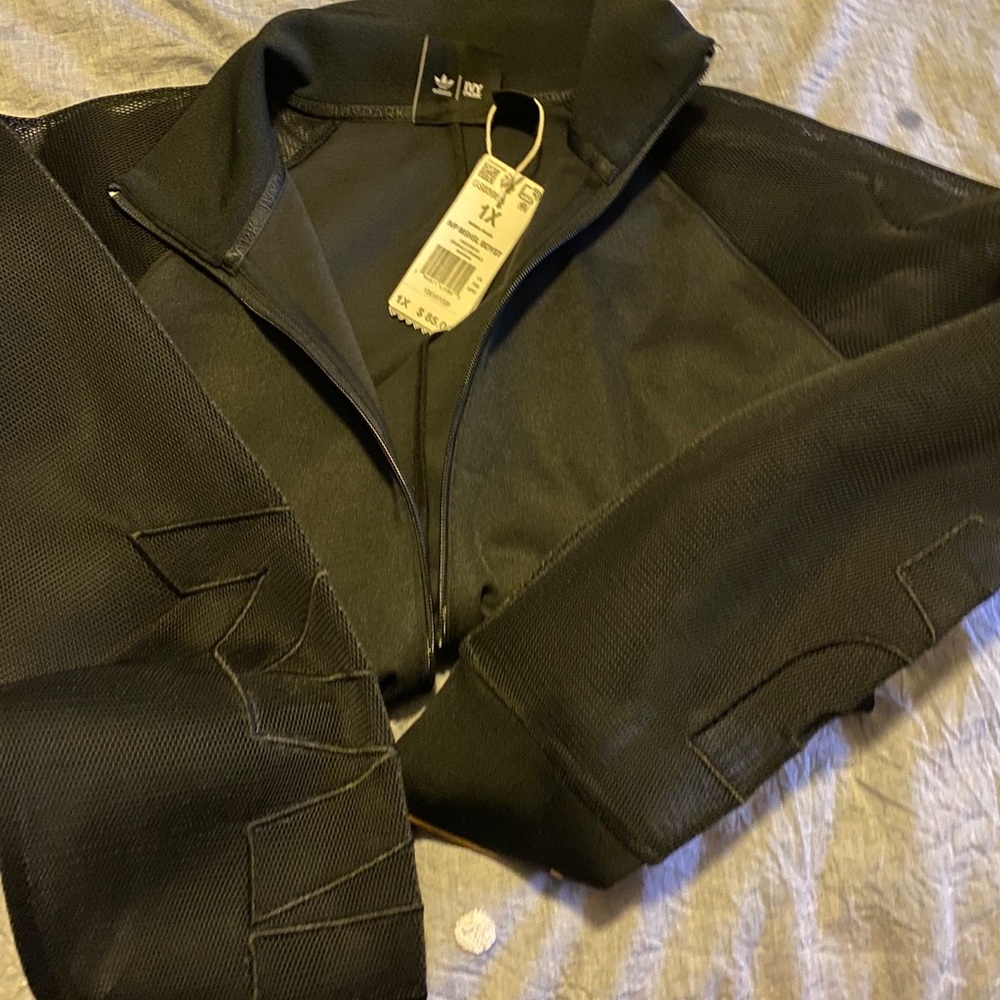 NWT, 1XL, IVY PARK drip 2 mesh sleeve body suit